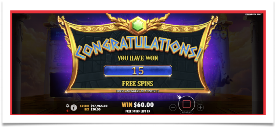 Gate of Olympus 1000 Buy Bonus Feature